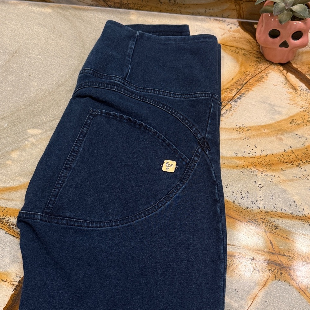 Freddy “booty lift” legging jeans in Dark Denim - Ultimate Stretch-Size XL